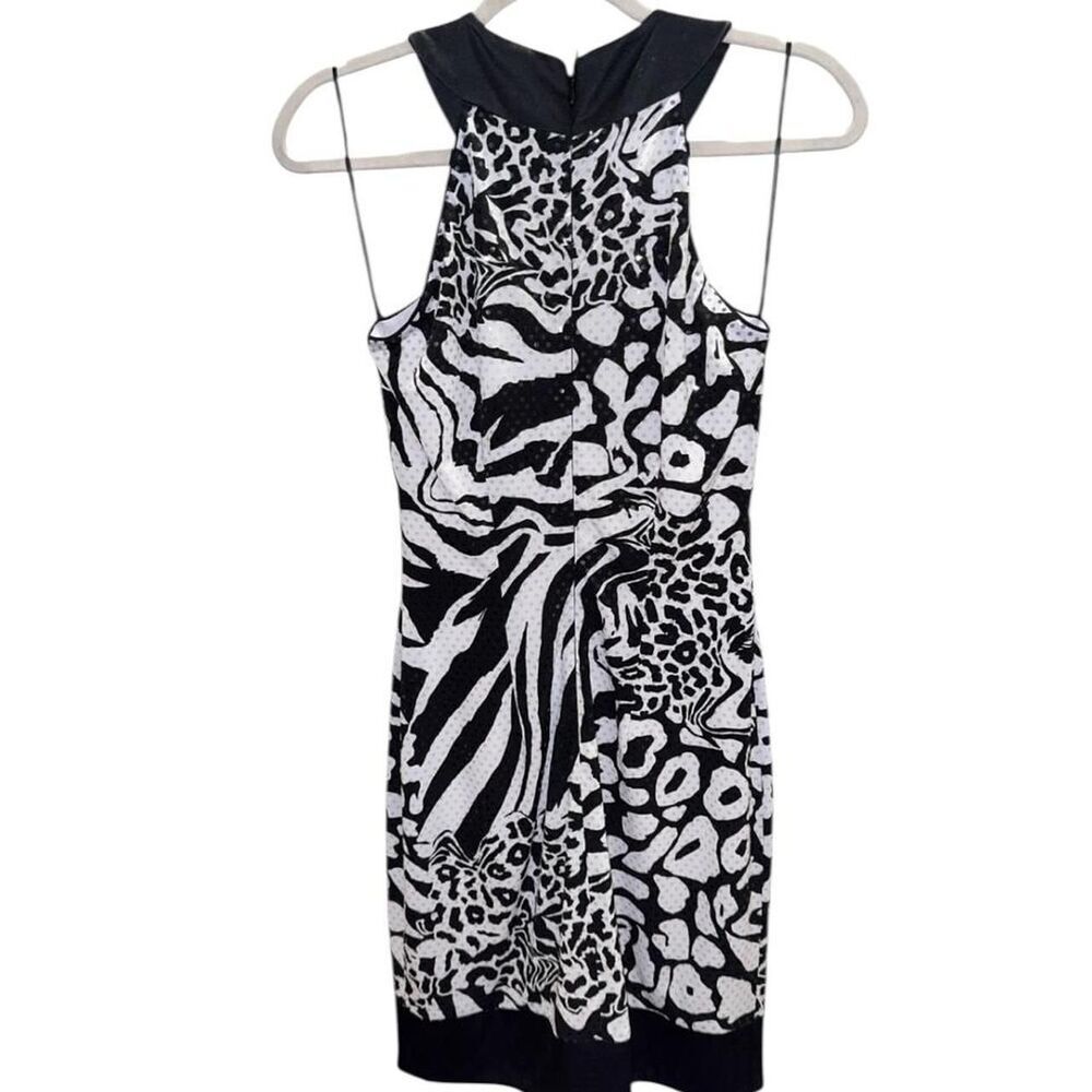Vintage Cache Black and white zebra print dress - Picture 3 of 5